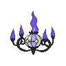 Chandelure Generation V sprite
