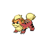 Growlithe Generation V sprite