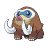 Mamoswine Generation V sprite
