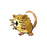 Raticate Generation V sprite