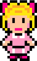 Paula EarthBound sprite