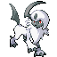 Absol Generation III sprite