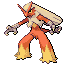 Blaziken Generation III sprite