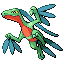 Grovyle Generation III sprite