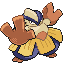 Hariyama Generation III sprite
