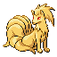 Ninetales Generation III sprite