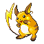 Raichu Generation III sprite