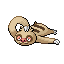 Slakoth Generation III sprite