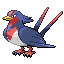 Swellow Generation III sprite