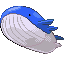 Wailord Generation III sprite
