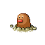 Diglett Generation III sprite