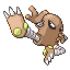 Hitmonlee Generation III sprite