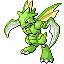 Scyther Generation III sprite