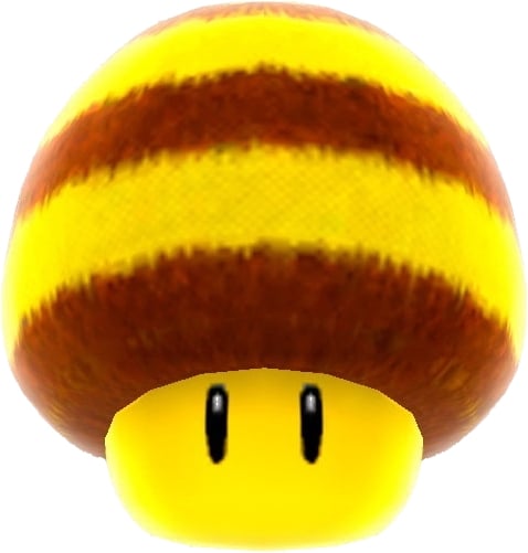 Bee Mushroom — Super Mario Galaxy