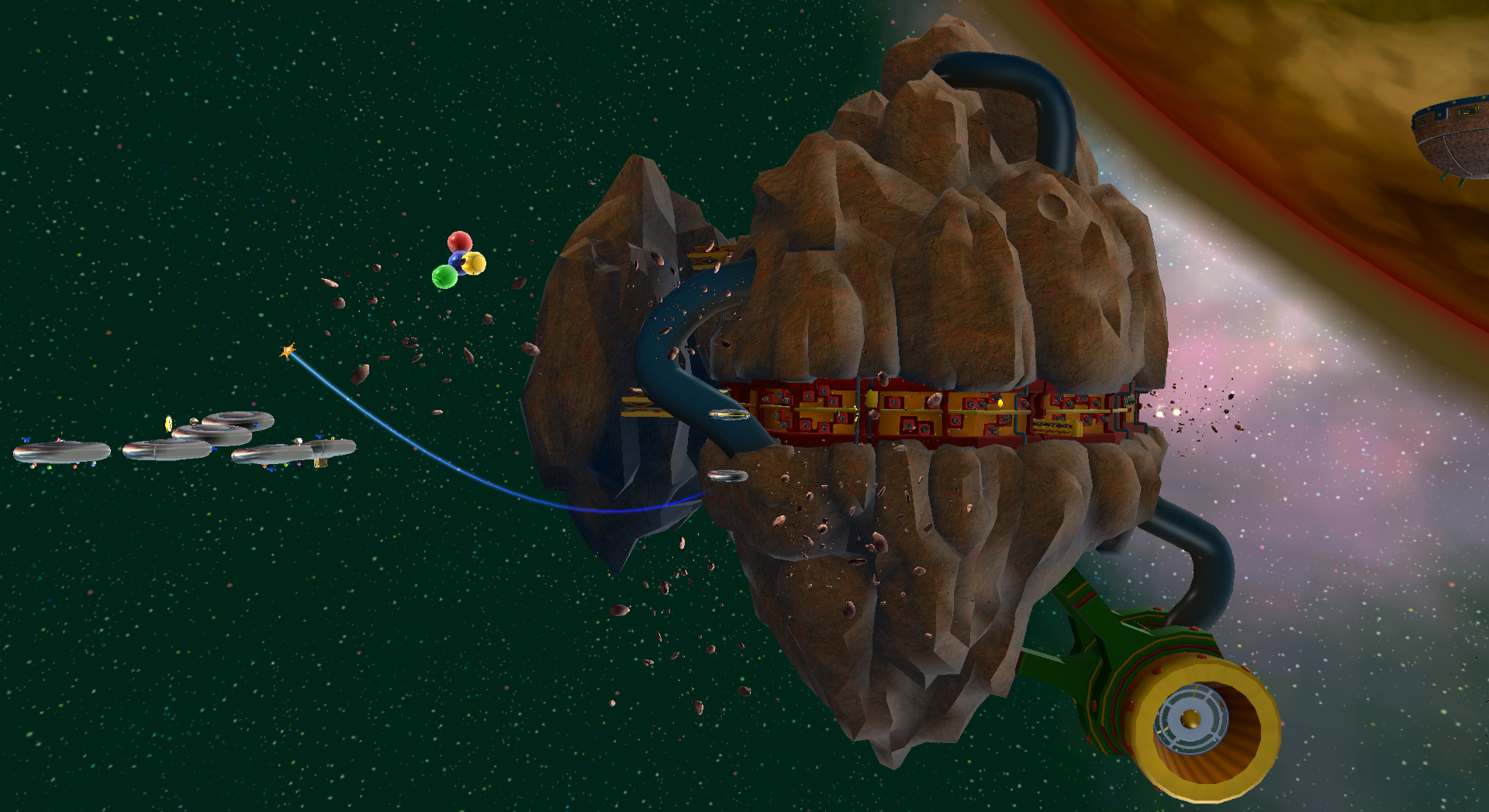 Battlerock Galaxy — Super Mario Galaxy