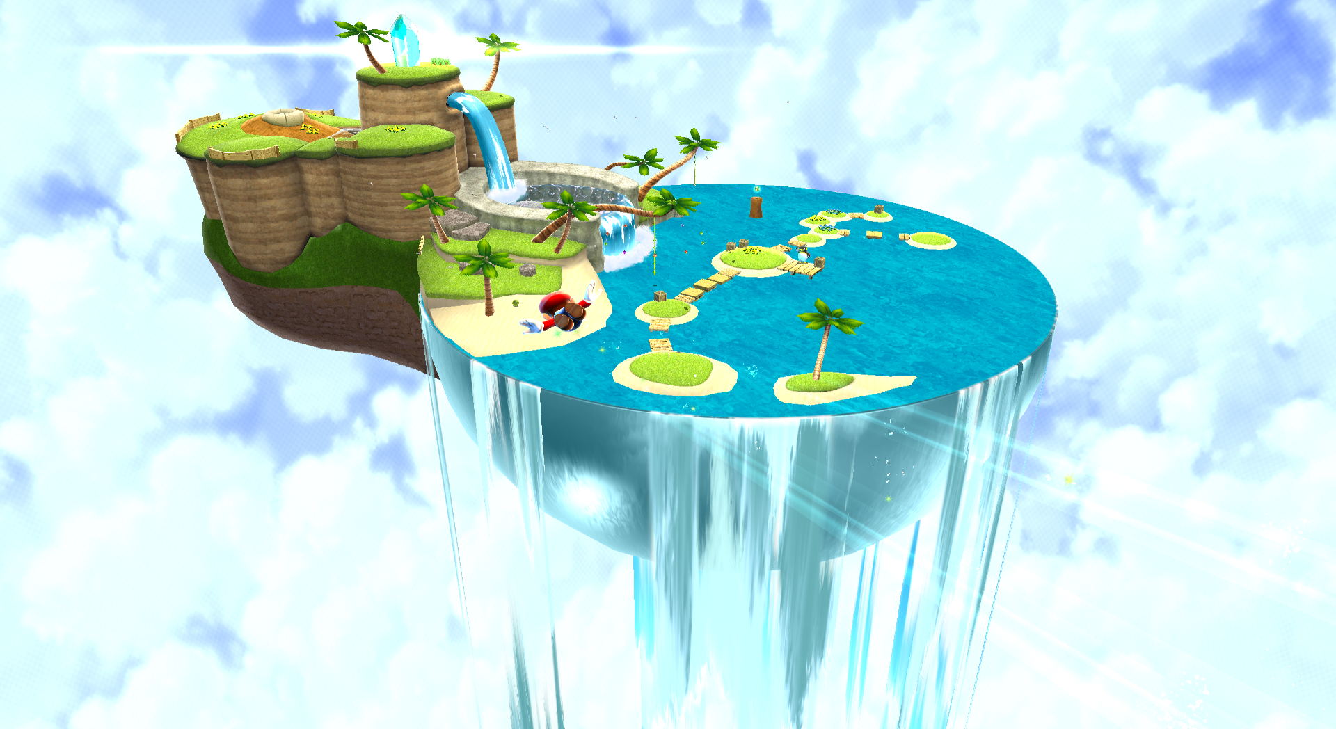Beach Bowl Galaxy — Super Mario Galaxy