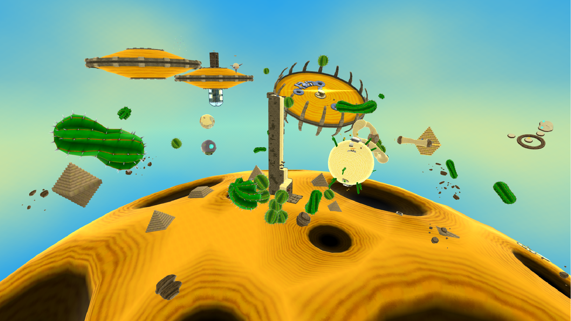 Dusty Dune Galaxy — Super Mario Galaxy