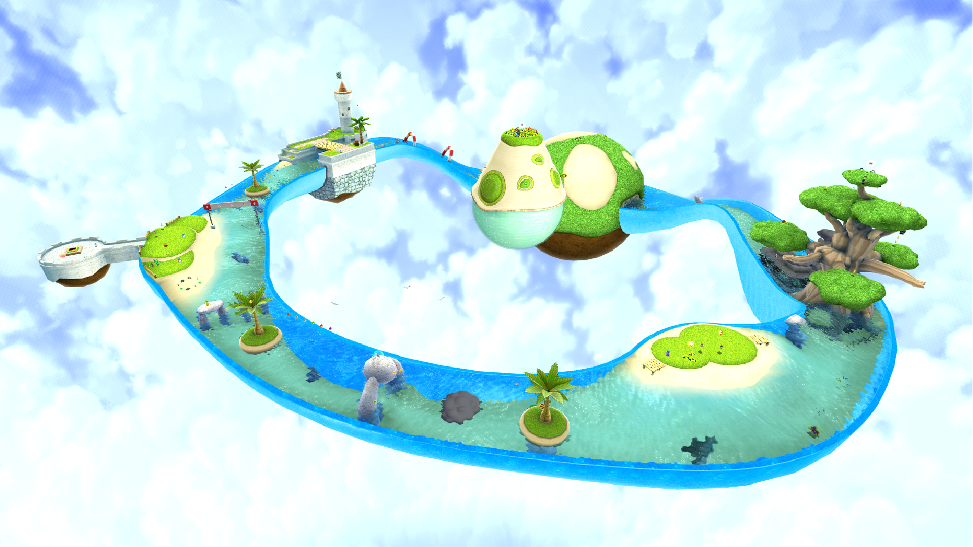 Sea Slide Galaxy — Super Mario Galaxy
