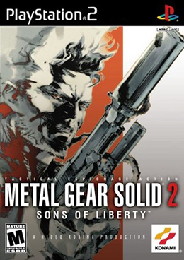 Metal Gear Solid 2 cover artwork