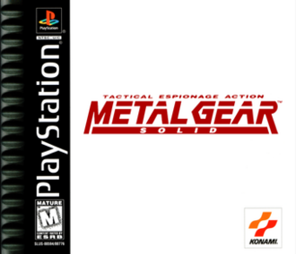 Metal Gear Solid game artwork