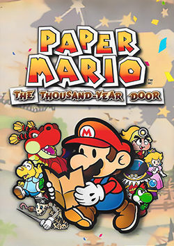 Paper Mario: The Thousand-Year Door cover artwork