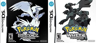 Pokémon Black / White cover artwork