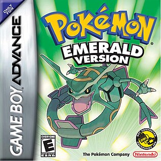 Pokémon Emerald game artwork