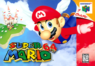 Super Mario 64 game artwork