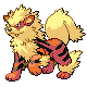 Arcanine Generation IV sprite
