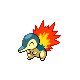 Cyndaquil Generation IV sprite
