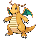 Dragonite Generation IV sprite