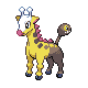 Girafarig Generation IV sprite