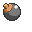 Black Apricorn inventory sprite