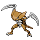 Kabutops Generation IV sprite