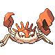 Kingler Generation IV sprite