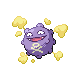 Koffing Generation IV sprite