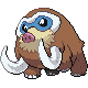 Mamoswine Generation IV sprite