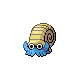 Omanyte Generation IV sprite