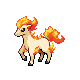 Ponyta Generation IV sprite