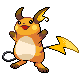 Raichu Generation IV sprite