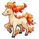 Rapidash Generation IV sprite