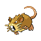 Raticate Generation IV sprite