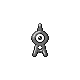 Unown Generation IV sprite