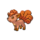 Vulpix Generation IV sprite