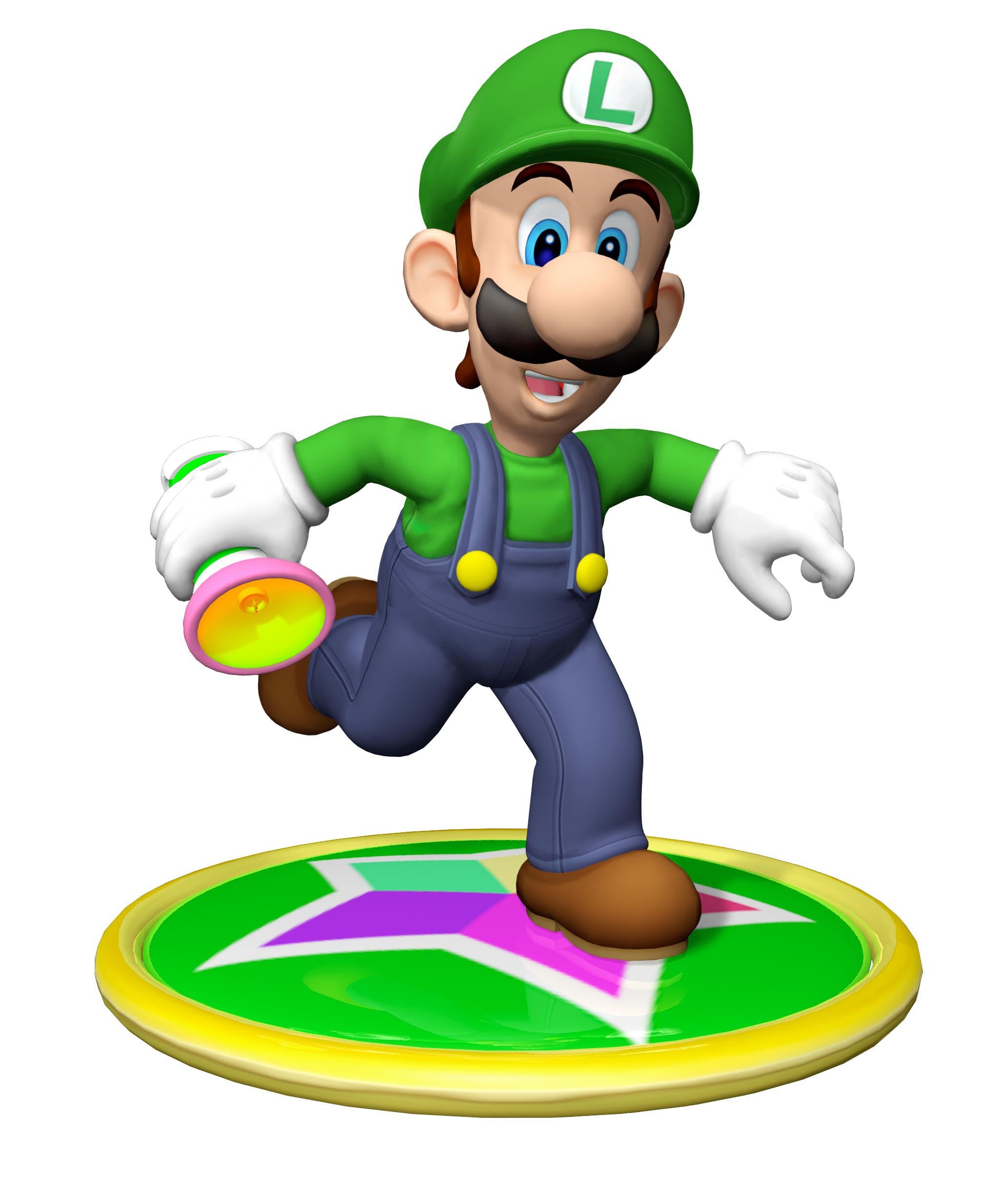 Luigi — Mario Party 4 artwork