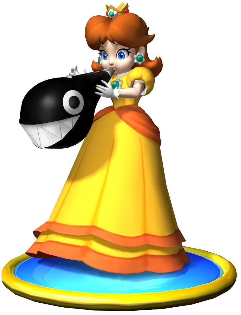 Princess Daisy — Mario Party 4 artwork