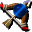 Bow and Ice Arrows (The Ice Arrows when equipped)