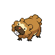 Bidoof Platinum sprite