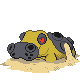 Hippowdon Platinum sprite