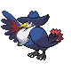 Honchkrow Platinum sprite